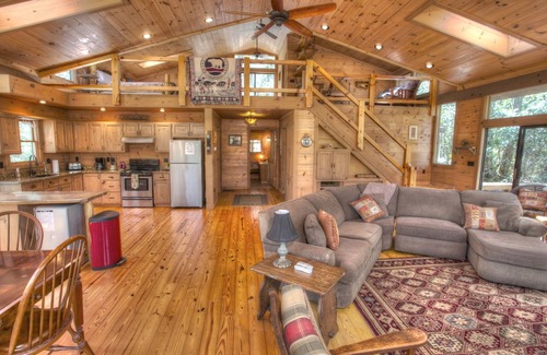 Tiger Cabin | Bogg's Mtn Lodge – 3rd Night Free! See Details Below.