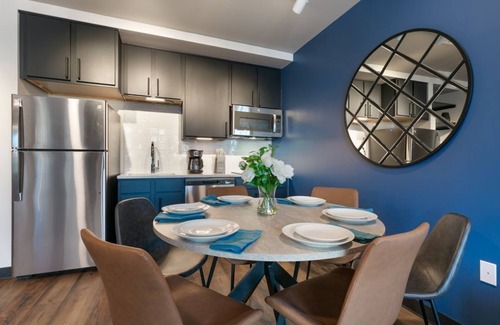 Central Business District Hotel | Bohemian Elegance: 2BR Gem Condo with Balcony