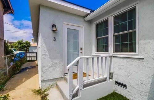 North Pacific Beach Apartment | Boho Bungalow Studio Walk to Beach
