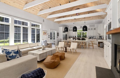 Clearwater Beach House | Boho-style home with a private pool, pool house, hot tub, complete.