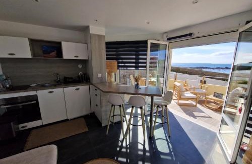 Violaines Apartment | "Bol de mer" face à l'océan, sur la plage des Grands Sables
