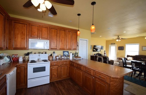 Gilchrist House | Bonita Vista: 3 BR, 2 BA House in Gilchrist, Sleeps 13