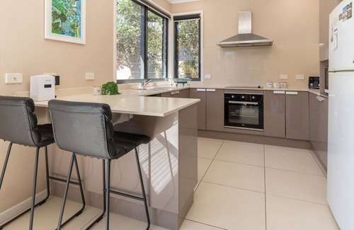 Boomerang Beach House | Boom 1 located just metres from Boomerang Beach one of the most beautiful beaches in Australia.