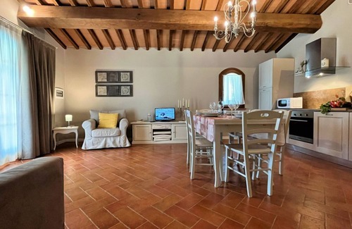 Lajatico Apartment | Borgo del Silenzio - Ciliegio two-bedroom apartment with private terrace