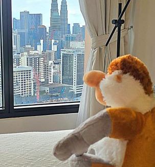 Pudu Apartment | Borneo Oasis 2BR with KLCC View & Gorgeous pools