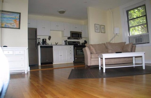 South End Apartment | Boston's South End, Copley area studio with a pull down queen size Murphey bed
