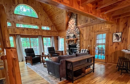 Vanderbilt House | Bows Lake House · Boyne City Vanderbilt Lake Front home 3-King beds