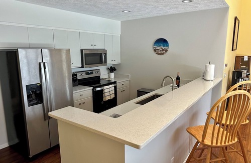 Boyne City Condo | Boyne City Condo with spectacular views of Lake Charlevoix