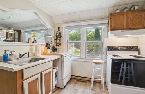 Boyne City Cottage | Boyne City Cottage: Walk to Downtown & Lake!