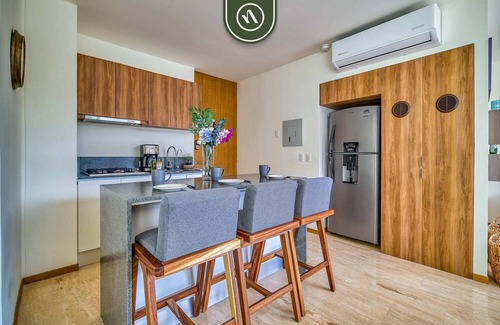 Lazaro Cardenas Apartment | Brand New 1BR APT Right Next to City Center - Pool