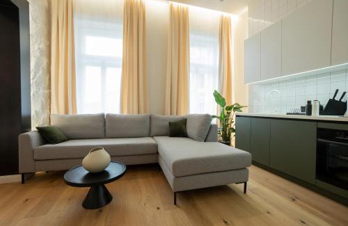 Schottenfeld Apartment | Brand-new 2-room apartment with a king size bed
