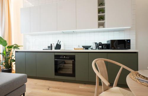Schottenfeld Apartment | Brand-new 2-room apartment with a king size bed