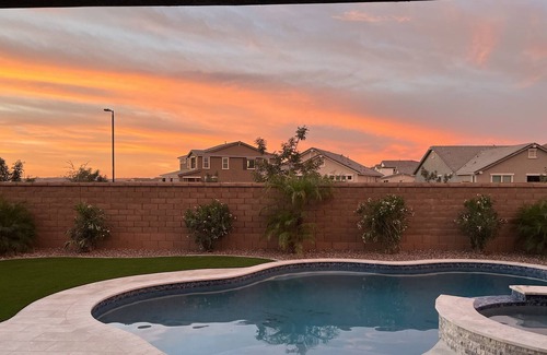 Queen Creek House | Brand new 3 bedroom home with hottub and pool