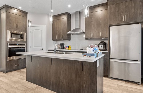 Calgary House | Brand New 3 BRM, House with AC unit in NE, Calgary. Close to Airport, major HWYs