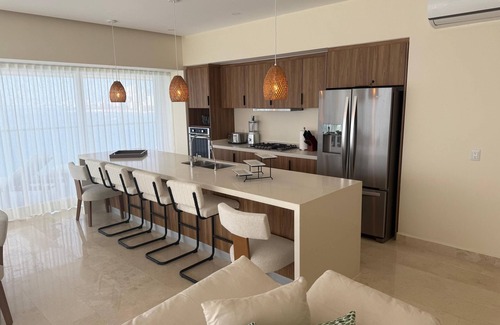 Las Glorias Condo | Brand New 4 Bedroom 4 Bathroom Beachfront Condo Hotel Zone Puerto Vallarta