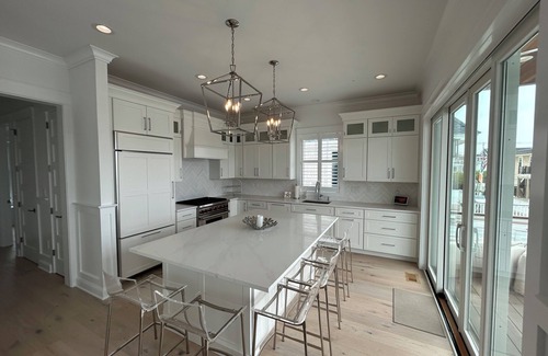 Stone Harbor House | Brand New 5 Bedroom Bay Front Home with Pool - Open rental 9/4/25-9/11/25