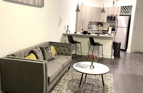 North Decatur Apartment | Brand New Contemporary City Oasis