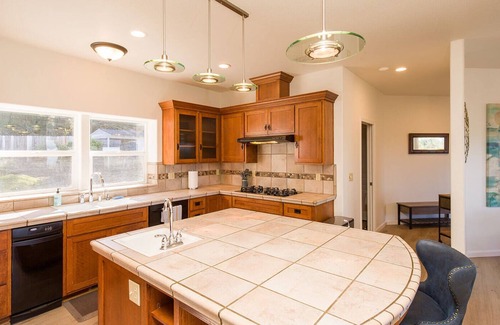 Humboldt Hill House | Brand New Listing! The Hill House: Spacious Family Home with Large Deck and Views to the Bay!