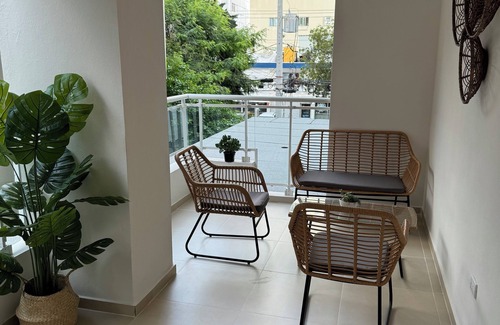 Evaristo Morales Apartment | Brand new luxury New 3BR/3.5BA APT in Downtown Santo Domingo Next to Acropolis