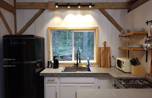 Stratton and Bromley Ski Areas Cabin | Brand New Luxury “Tiny” House, Immersed In Nature