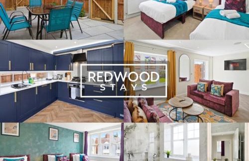 Rushmoor District House | BRAND NEW! Modern Houses For Contractors & Families with FREE PARKING, FREE WiFi & Netflix By REDWOOD STAYS