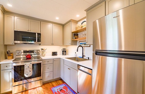 Camden Apartment | Brand new! Thoughtfully renovated ground floor apartment in downtown Camden.