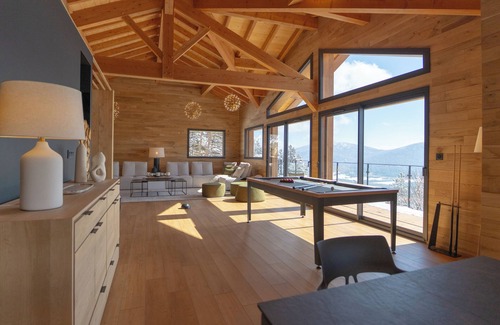 Les Angles Ski Chalet | Brand-new, top-of-the-range chalet with panoramic views (sauna, steam room, billiards)