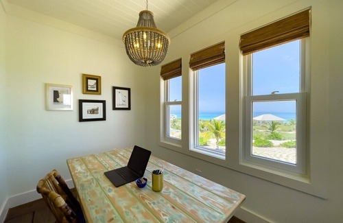 Governor's Harbour House | Brand New Villa on Pink-Sand Beachfront Estate with Shared Pool