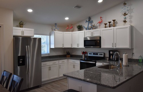 Homosassa Villa | Brand new villa with a large porch overlooking Marina