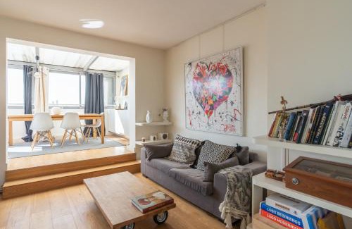 19th Arrondissement Apartment | Breathtaking 2BD Apartment Roof-top Patio 19e!