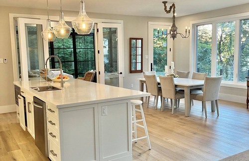 Dysart et al Cottage | Breathtaking lake views from luxury new 4-season cottage- hot tub and sauna!