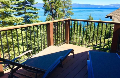 Carnelian Bay House | Breathtaking Lake View Remodeled Old Tahoe Cabin