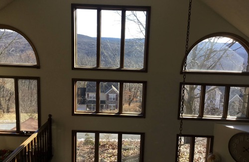 East Stroudsburg House | Breathtaking mountain views of Shawnee Valley Ski Resort.