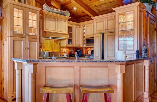 Mirror Lake House | Breathtaking views,private property,glass porch w/wood-burning fireplace