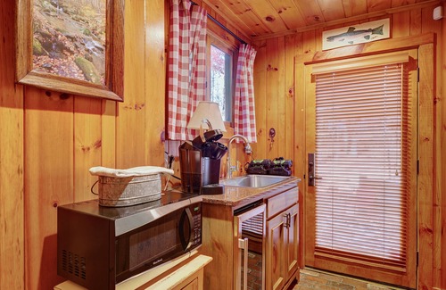 Mirror Lake House | Breathtaking views,private property,glass porch w/wood-burning fireplace
