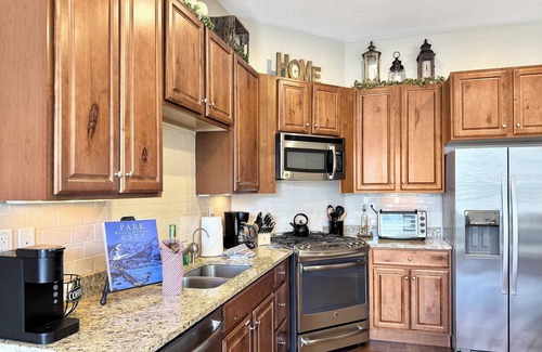Kimball Junction Condo | Breathtaking Views, Shopping Center Steps Away!