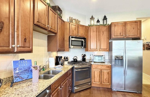 Kimball Junction Condo | Breathtaking Views, Shopping Center Steps Away!