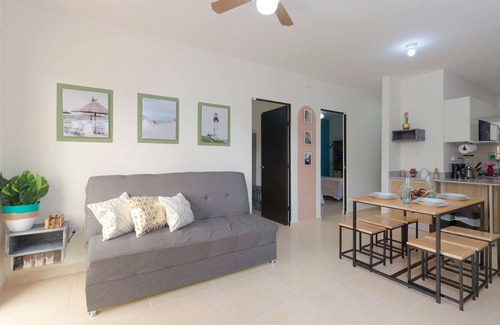 Cancun Apartment | Breezy & Bright Full Apartment