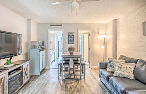 Myrtle Beach Apartment | Breezy Myrtle Beach Condo w/Balcony & Views!