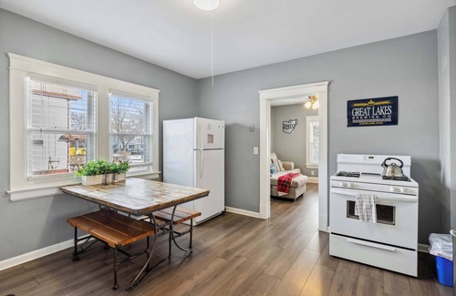 Lakewood Apartment | BrewLoft: fun, themed apt; work space; clean & new