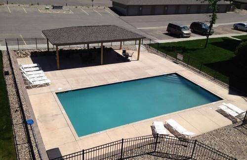 Arnolds Park Condo | Bridges Bay Resort LAKEFRONT condo Great Sunsets+Private Deck+ Family Fun!