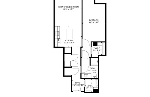 Eisenhower East Apartment | Bright 1BR Near Eisenhower Metro w/ Concierge