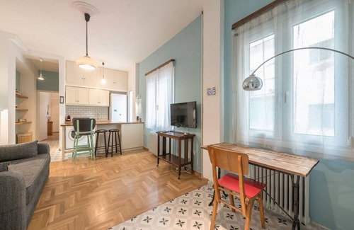 Kypseli Apartment | Bright and Designed 1BR Apartment Centric Area