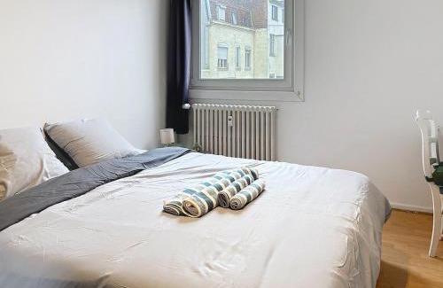 Marcq-en-Baroeul Apartment | Bright apartment 10 min from Lille 4 people