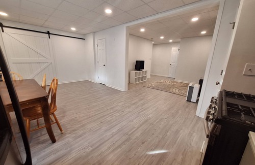 Buford Apartment | Bright Basement Apt. in Sugar Hill with Full Kitchen