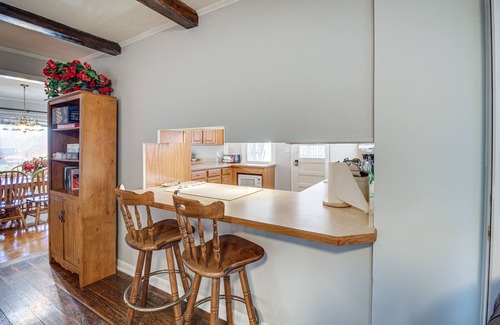 Cartersville House | Bright Cartersville Home w/Fire Pit & Sunroom!