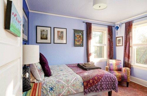 Humboldt House | Bright cheery Alberta house—2 bedrooms sunny patio