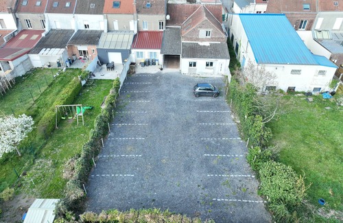Valenciennes Apartment | Bright city apartment with 2 private indoor parking spaces