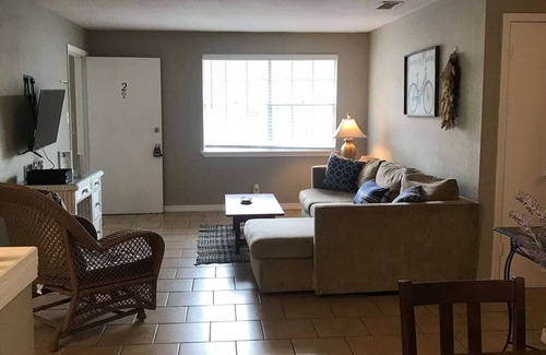 Pascagoula Apartment | Bright, Cozy and Blocks to Beach 2 Bedroom!