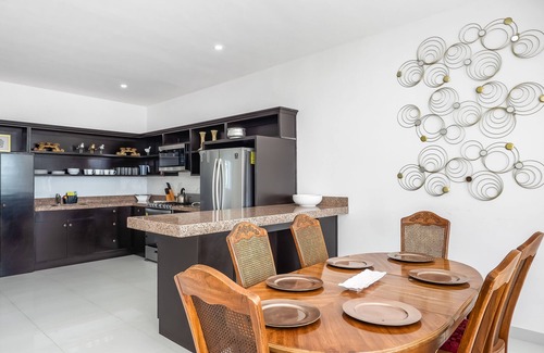 La Paloma House | Bright dog-friendly home with heated pool, hot tub, streaming, & ocean views